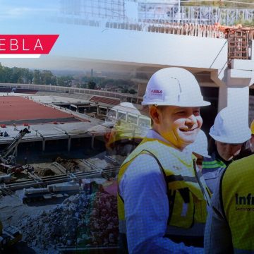 Universidad del Deporte en Puebla lleva un avance del 65%; estaría lista para mayo