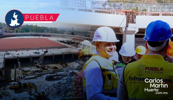 Universidad del Deporte en Puebla lleva un avance del 65%; estaría lista para mayo