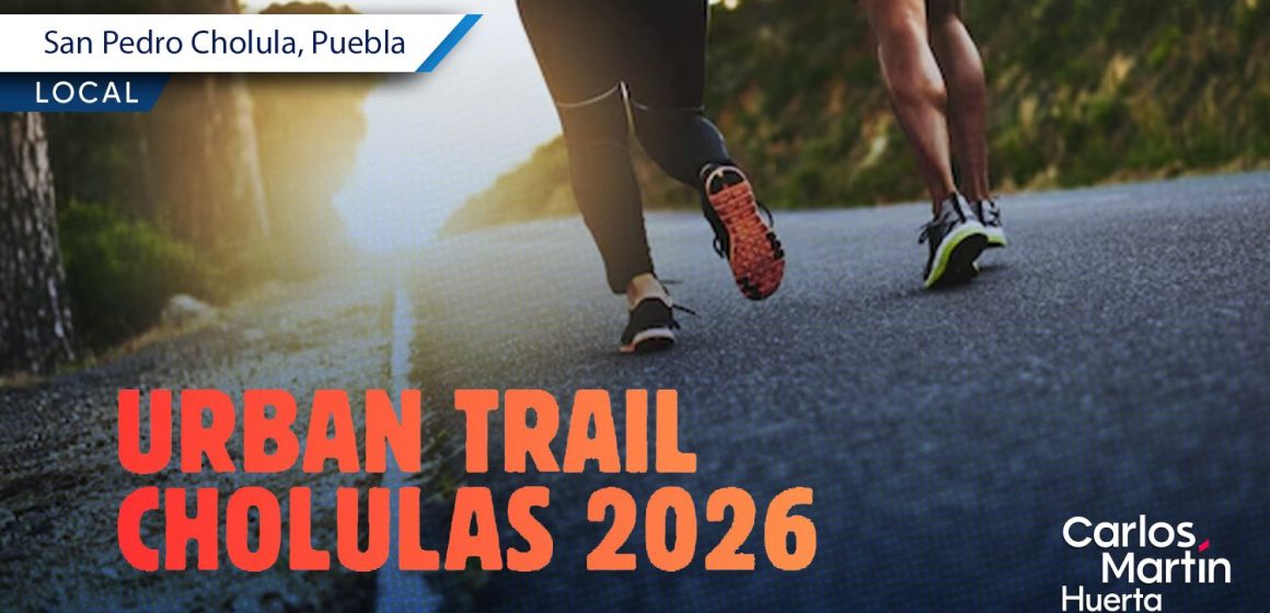 Urban Trail Cholulas 2026: Presentan la medalla y playera oficial de la carrera