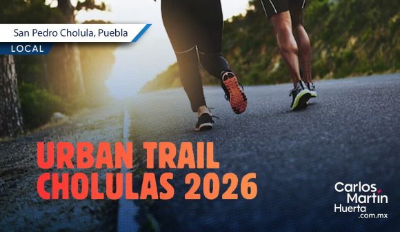 Urban Trail Cholulas 2026: Presentan la medalla y playera oficial de la carrera