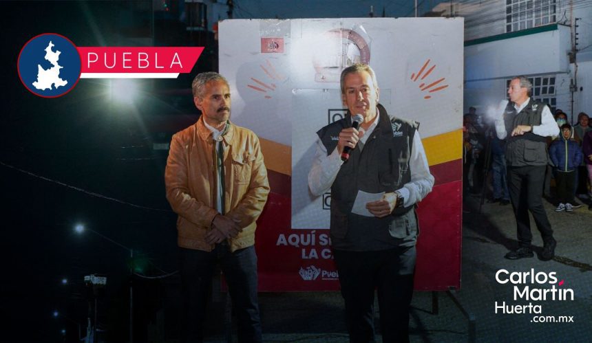 Villa Encantada se ilumina al 100%: Puebla moderniza su alumbrado público con tecnología LED