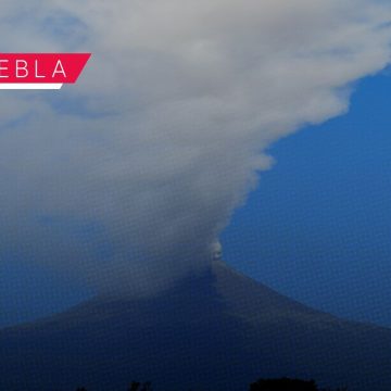 Popocatépetl registra tremor y exhalación de ceniza hacia Tochimilco