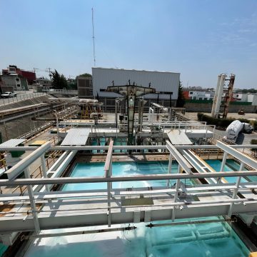 Agua de Puebla dará mantenimiento mayor a la Planta Potabilizadora de Agua Sulfurosa San Felipe