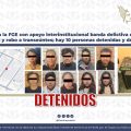 FGE desarticula banda de narcomenudeo y robo en el sur de Puebla; hay 10 detenidos