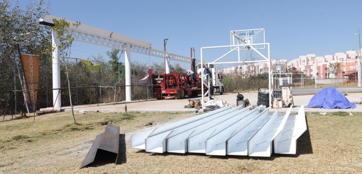 Construcción de arco techo del Instituto de Ciencias y Humanidades casi lista: Omar Muñoz