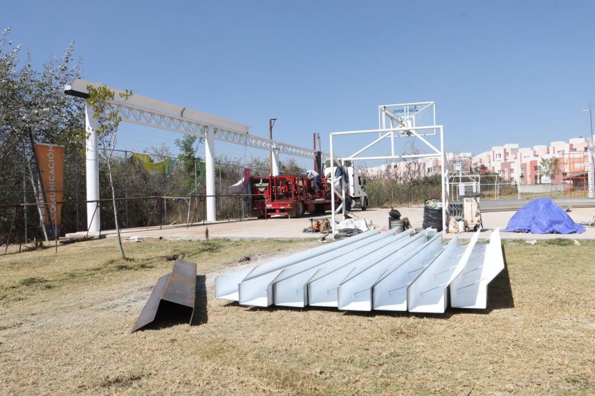Construcción de arco techo del Instituto de Ciencias y Humanidades casi lista: Omar Muñoz