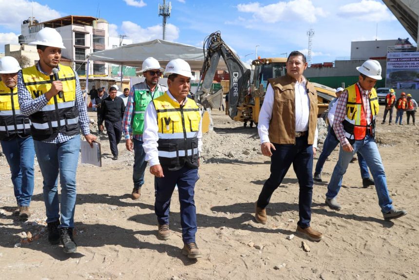 Bajo lineamientos del INAH, avanza la construcción del Forum Pensar en Grande en Puebla