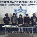 Detienen fuerzas de seguridad a tres masculinos en posesión de armas largas