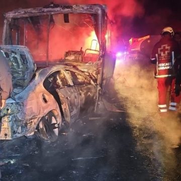 accidnte Accidente en la carretera México-Cuernavaca deja cuatro muertos