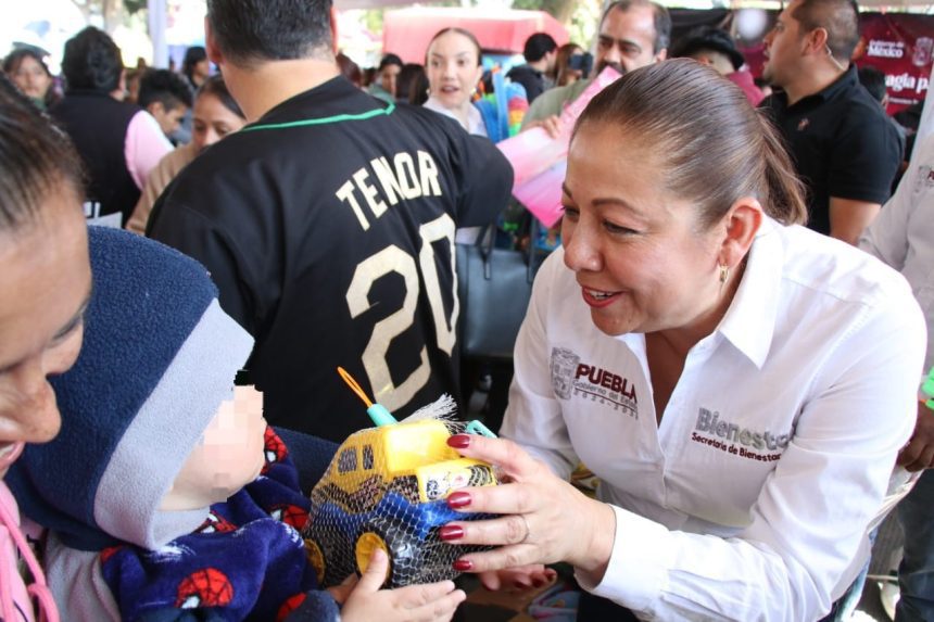 Reyes Magos también construyen bienestar en Puebla: Laura Artemisa