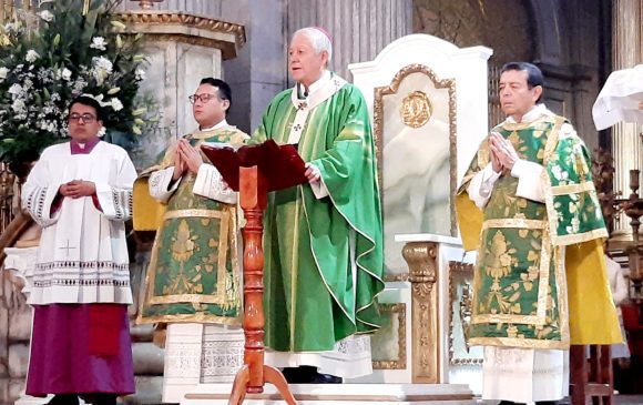 Arzobispo de Puebla llama a autoridades a gobernar con justicia