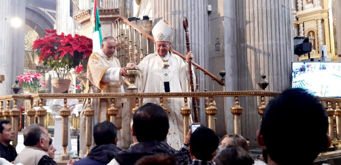 Arzobispo de Puebla pide a autoridades actuar con honestidad y responsabilidad por el bien común