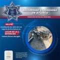 Motocicleta con reporte de robo fue recuperada por policía municipal en Atlixco