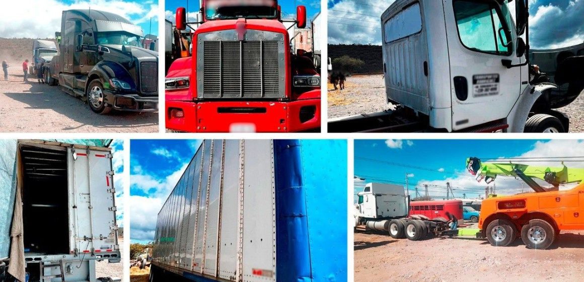 En Miahuatlán, autoridades aseguran 70 indicios relacionados con el robo a transporte de carga