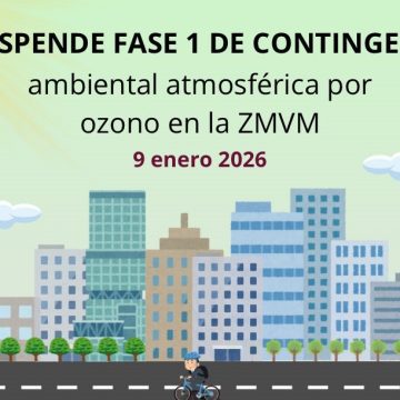Suspenden Contingencia por Ozono en el Valle de México