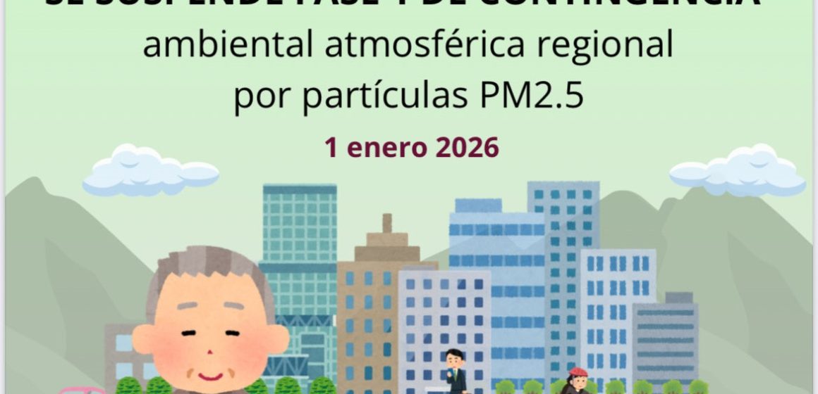 Se suspende la contingencia ambiental en el Valle de México