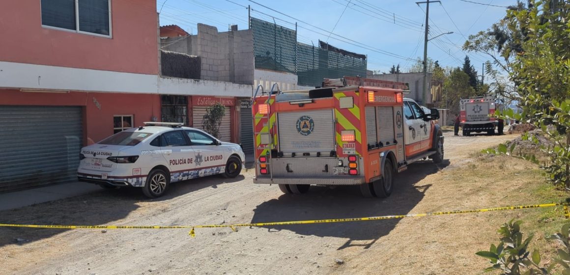 Adulto mayor muere calcinado tras incendio en su vivienda en la colonia Segunda Ampliación Guadalupe Hidalgo