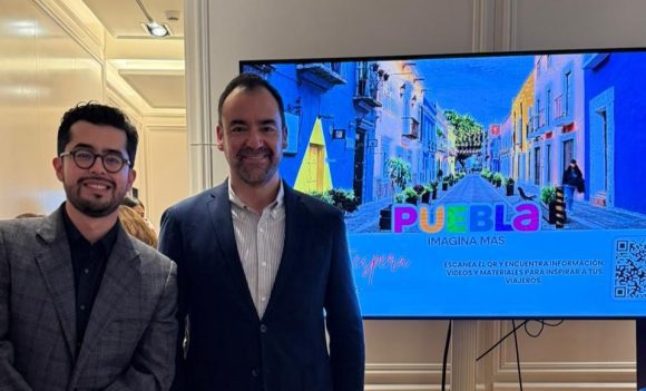 Promueve gobierno de Pepe Chedraui a la ciudad de Puebla en España previo a FITUR 2026