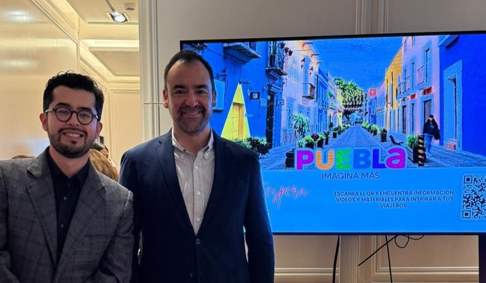 Promueve gobierno de Pepe Chedraui a la ciudad de Puebla en España previo a FITUR 2026