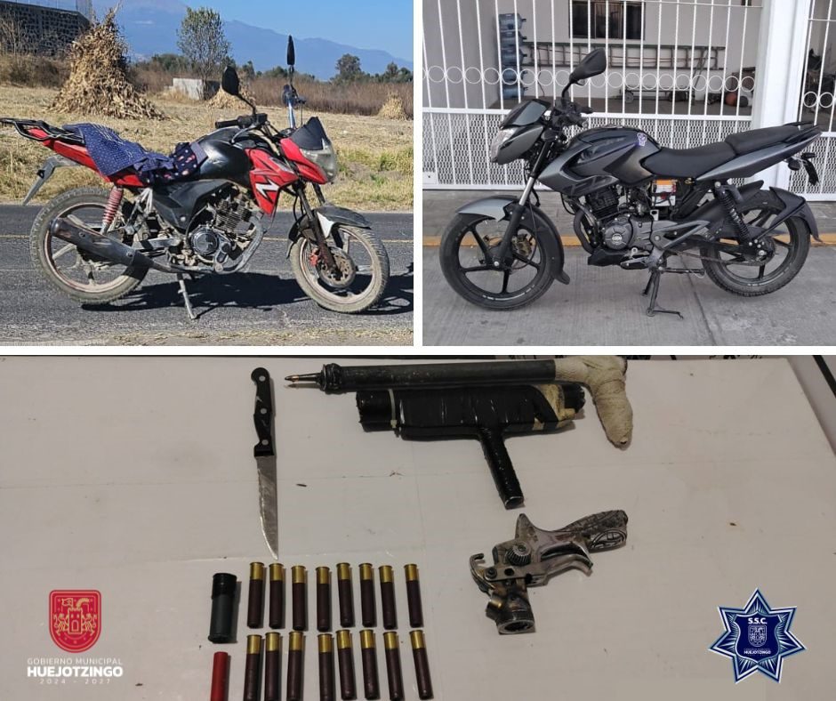 Golpe al crimen en Huejotzingo: Aseguran armas, droga y vehículos robados en operativos 2 huejotzingo3