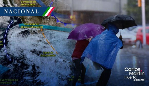 Lluvias fuertes y heladas por nuevo frente frío en México