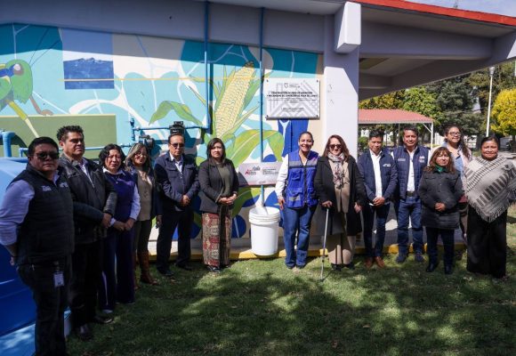 Promueve Lupita Cuautle cultura del cuidado del agua en CEDAT