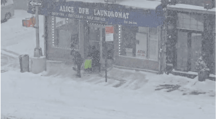 nieve estados unidos Tormenta invernal en Estados Unidos genera apagones y cancelación de vuelos