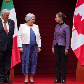 presidenta-mexico Claudia Sheinbaum recibe a Mary Simon: México y Canadá fortalecen alianza estratégica