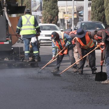rehabilitación del Bulevar Atlixco Tren de pavimentación transforma vialidades, genera ahorro y conecta a Puebla