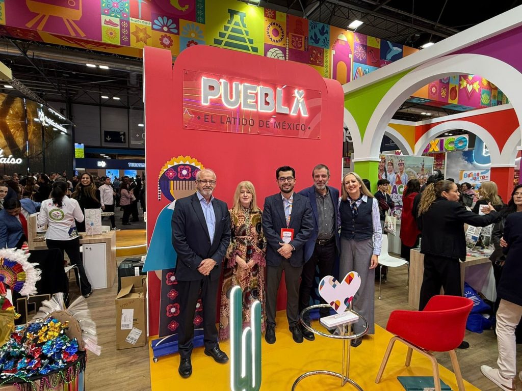 Presentes los atractivos de la ciudad de Puebla en FITUR: Pepe Chedraui 1 turiesmo 2