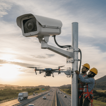 Combate al robo a transporte: 106 cámaras de vigilancia operarán en la México-Puebla para 2026