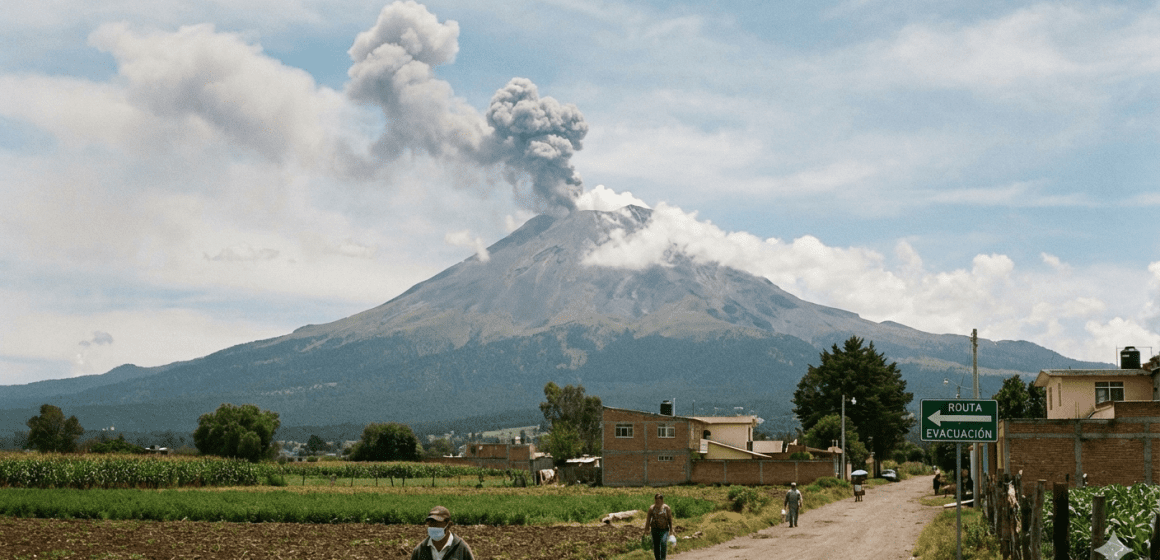 volcan3 Popocatépetl: Recomendaciones ante la reciente caída de ceniza en Puebla