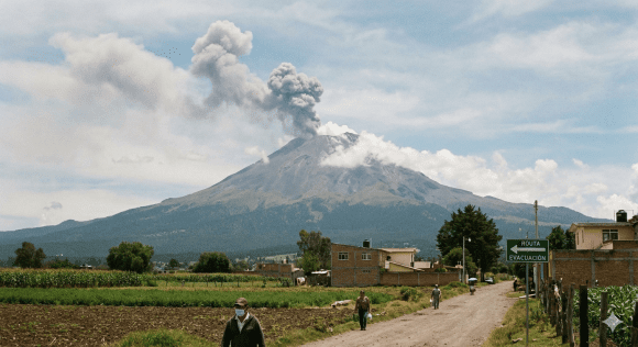 Popocatépetl: Recomendaciones ante la reciente caída de ceniza en Puebla
