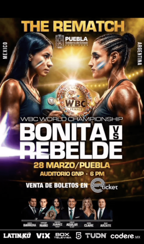 ¡Revancha ‘La Bonita Sanchez enfrentara a ‘La Rebelde De Marco en marzo 2