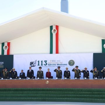 190226 CSP 113 ANIVERSARIO DEL EJÉRCITO MEXICANO 5 Sheinbaum destaca papel del Ejército Mexicano y reconoce liderazgo de las mujeres en su 113 aniversario