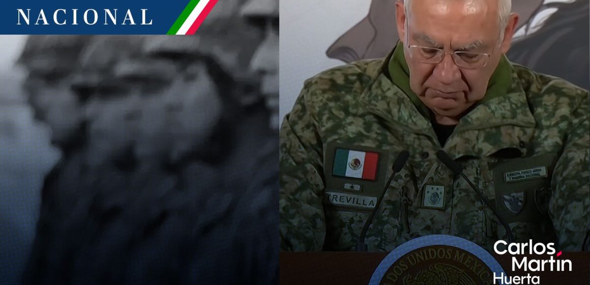 “Cumplieron su misión”: Entre lágrimas, el General Trevilla Trejo honra a militares caídos tras muerte de “El Mencho”