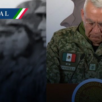Portada Cumplieron su misión Entre lágrimas, el General Trevilla Trejo honra a militares caídos tras muerte de El Mencho CMH “Cumplieron su misión”: Entre lágrimas, el General Trevilla Trejo honra a militares caídos tras muerte de “El Mencho”