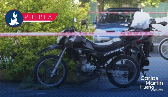 Violencia en Izúcar: Balean a motociclista en la colonia Cruz Verde; huyó herido para salvar su vida