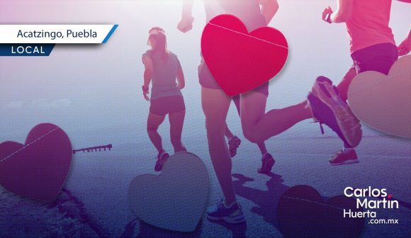 Acatzingo convoca a la Carrera Nocturna del Amor y la Amistad 2026