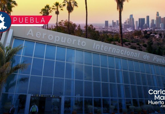 Armenta anuncia 12 nuevas rutas aéreas desde Huejotzingo