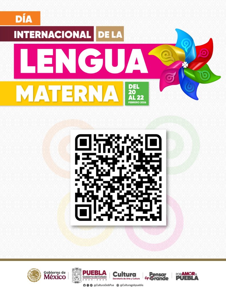 Alistan programa cultural por Día de la Lengua Materna