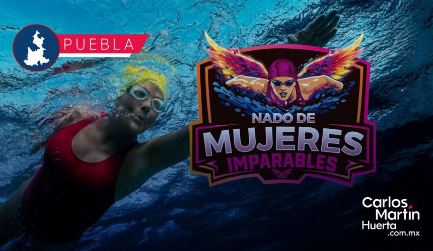 Anuncia Puebla capital “Nado de Mujeres Imparables”