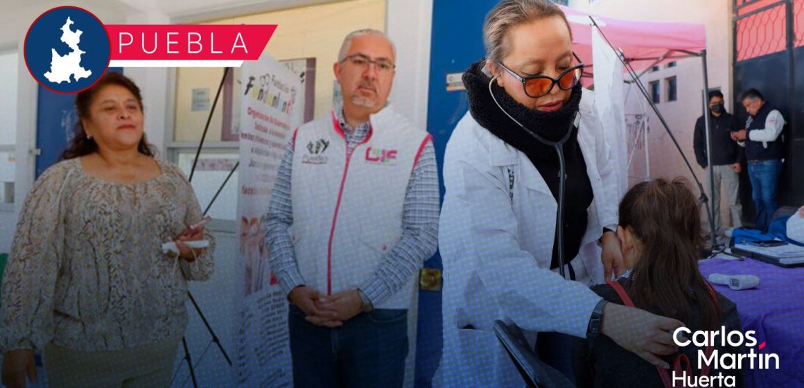 Arranca DIF Puebla Capital “Jornadas imparables de servicios integrales” en las juntas auxiliares