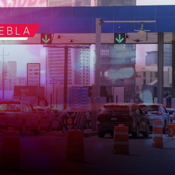 Asaltan oficinas de la caseta Vía Atlixcáyotl; delincuentes sometieron a empleados