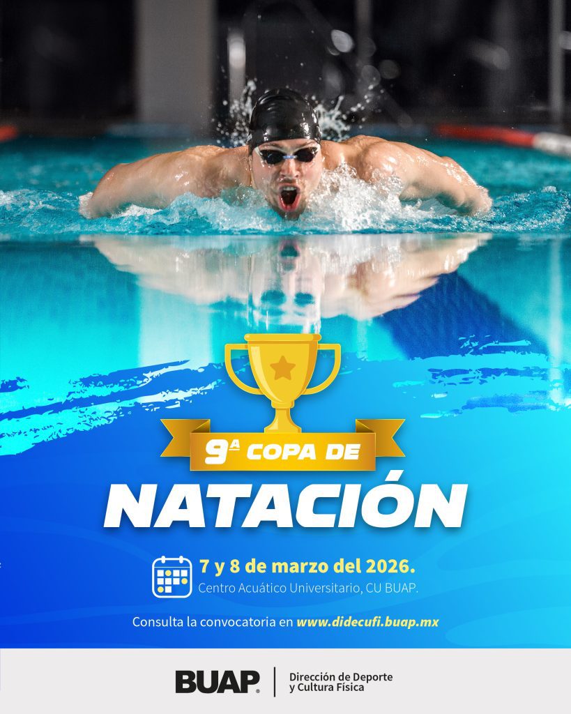 BUAP convoca a la Novena Copa de Natación Lobos 2026