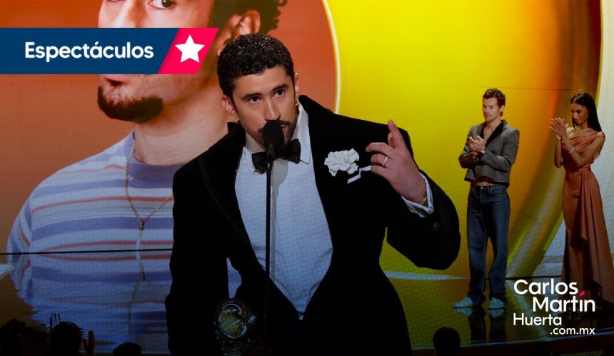 Bad Bunny hace historia en los Grammy al ganar Mejor Álbum del Año con disco en español