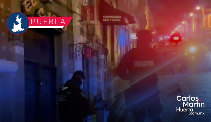 Balacera en micheladas “El Chopo” del Centro Histórico deja dos heridos y un detenido