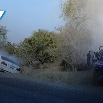 Hallan calcinado a un hombre dentro de su vehículo BMW en Calpan