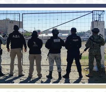 Aseguran inmueble y más de 50 vehículos tras cateo en Sanctorum