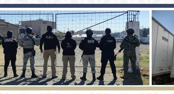 Aseguran inmueble y más de 50 vehículos tras cateo en Sanctorum